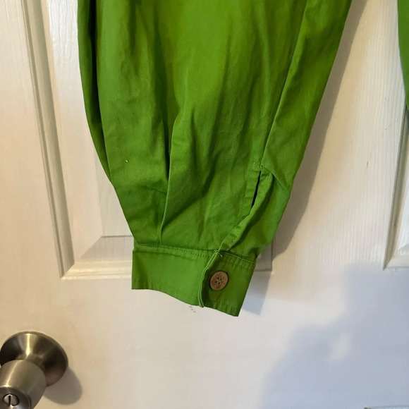 Free People brat green baggy trousers, women’s pants, size 0, - Picture 3 of 6